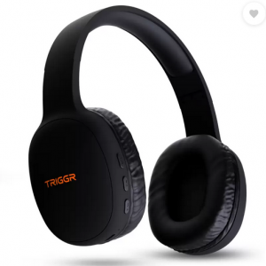 TRIGGR Trinity 1: 50H Battery, 40mm Drivers, Bluetooth 5.4 Headphones
