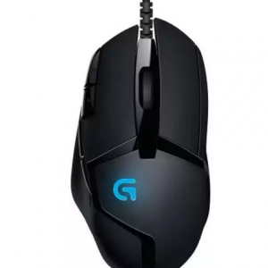 Diks G402 Wired Optical Gaming Mouse - 4000 DPI, 8 Programmable Buttons, Black