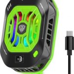 SpinBot IceDot Neo Mobile Cooler for Gaming (Temperature Display, RGB)