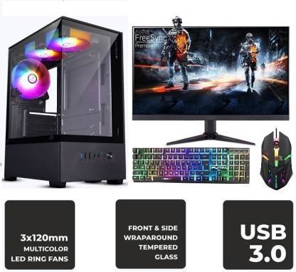 ENTWINO Intel Core i5 (8 GB / 256 GB / Windows 11) Assembled Desktop Computer??(19 inch Display)