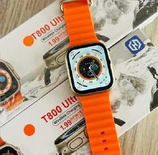 VITALWEAR T800 Ultra Smart Watch with Beautiful Strap, Bluetooth Calling, a 1.99-inch Touch Screen