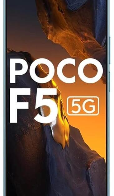 POCO F5 5G (Electric Blue, 256 GB) (12 GB RAM)