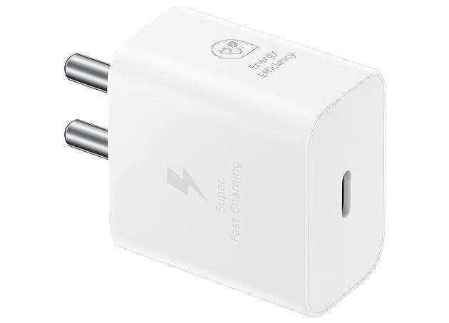 Samsung Original 25W Type-C Travel Adaptor Without Cable, White