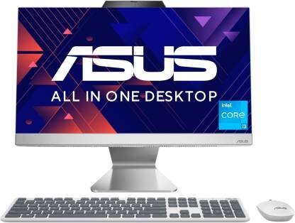 ASUS AiO A3 Series All in One Desktop, Intel 12th Gen Core i3 (8 GB DDR4/512 GB SSD/Windows 11 Home/21.45 Inch Screen/A3202WBA-WPB002W)??(White)